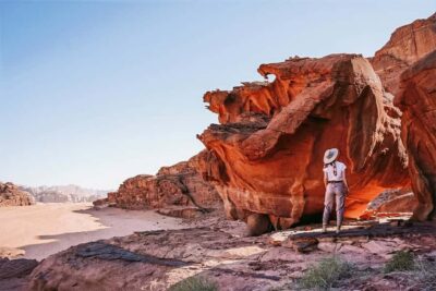 Wadi Rum: Guided Jeep Tour With Overnight Stay and Meals - Getting there: Wadi Rum Rest House, the visitor centre, and entry rules
