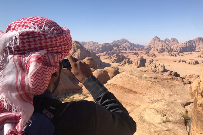 Wadi Rum Mountain Hike & Climb: Burdah, with a bridge at the top! + tour & Lunch - From Wadi Rum Village to Burdah: how the day starts