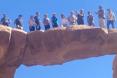 Wadi Rum overnight jeeptour - 1 Day/ 1 Night - Lawrence’s Spring: the quick stop that sets the tone